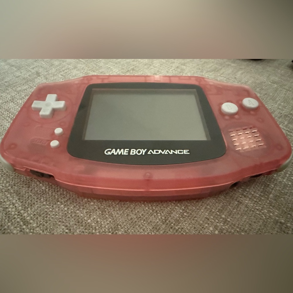 Nintendo Game Boy Advance  - Translucent PINK- **Great Condition**